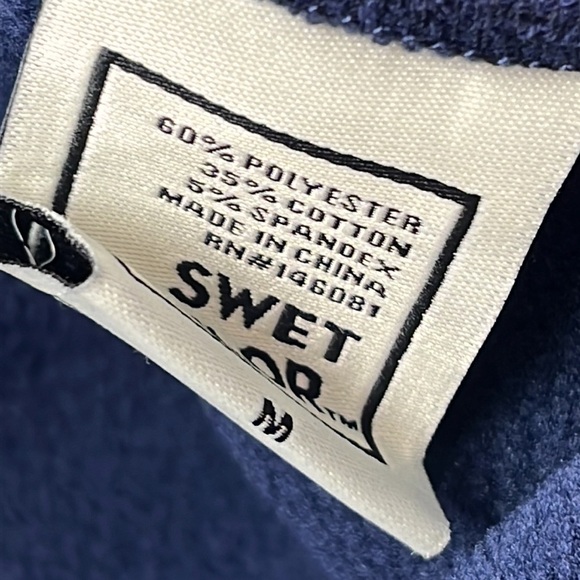 NEW Swet Tailor M Stretch Fleece Jogger Sweatpants Admiral Blue Cotton Blend Poc - Picture 9 of 11